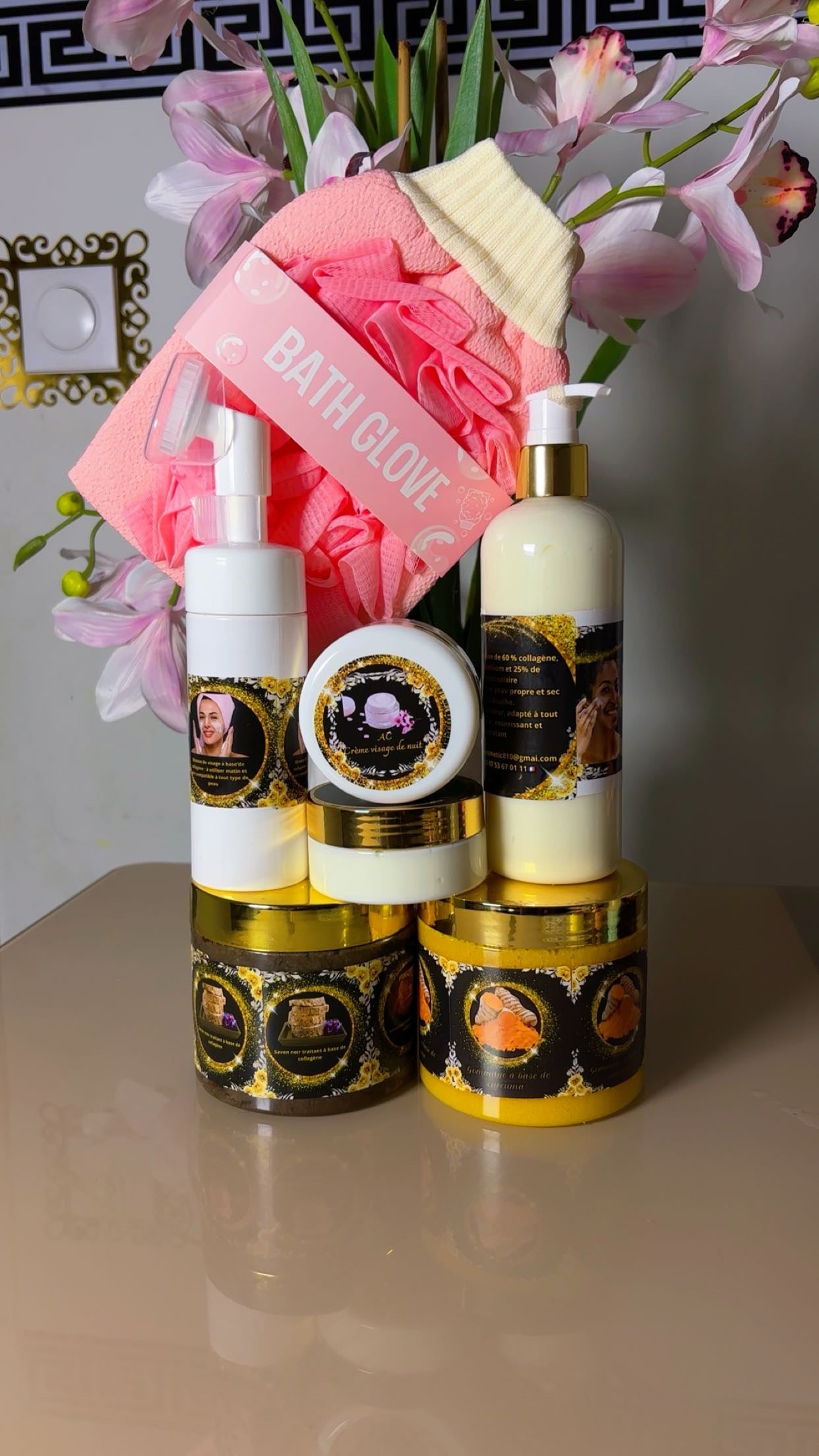 Gamme réparatrice teint noir et marron