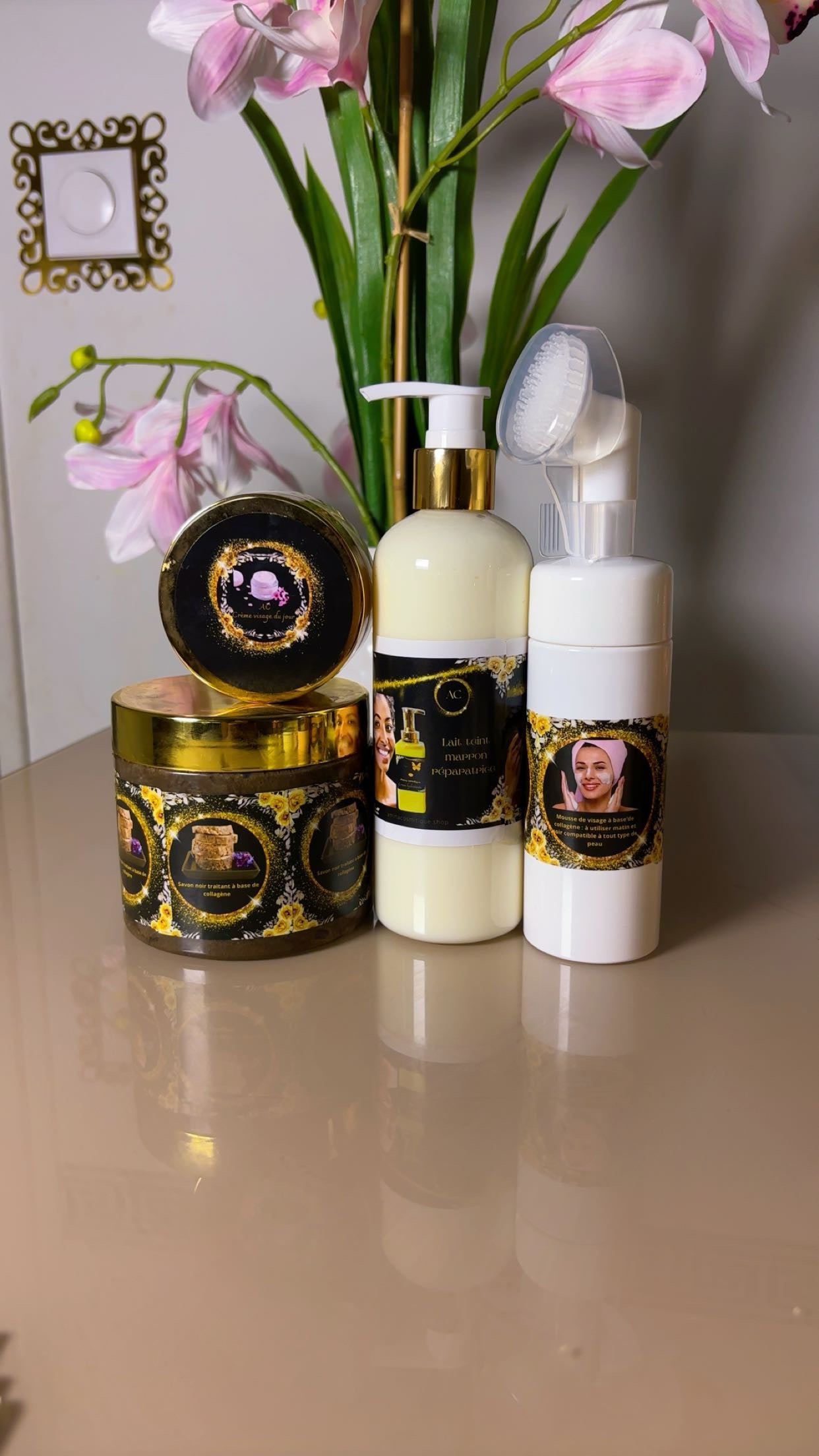 PETITE GAMME RÉPARATRICE – TEINT MARRON & MARRON CLAIR