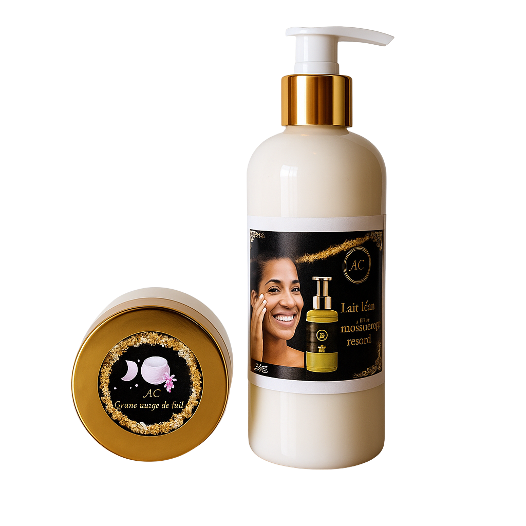Lait teint marron