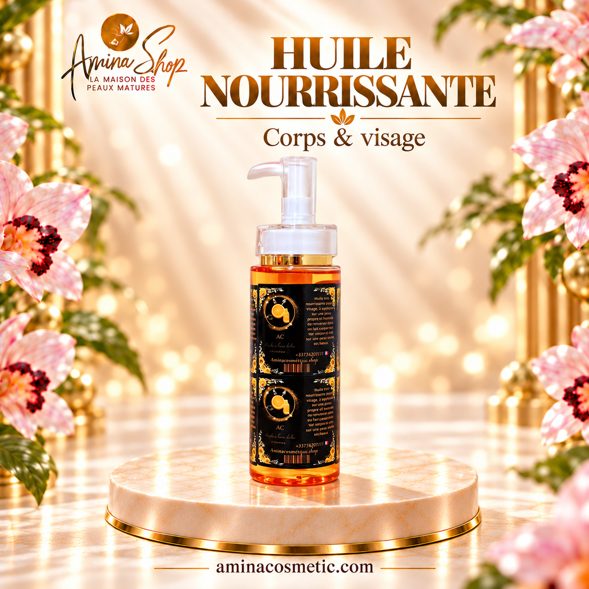 HUILE CORPORELLE – TOUT TYPE DE PEAU