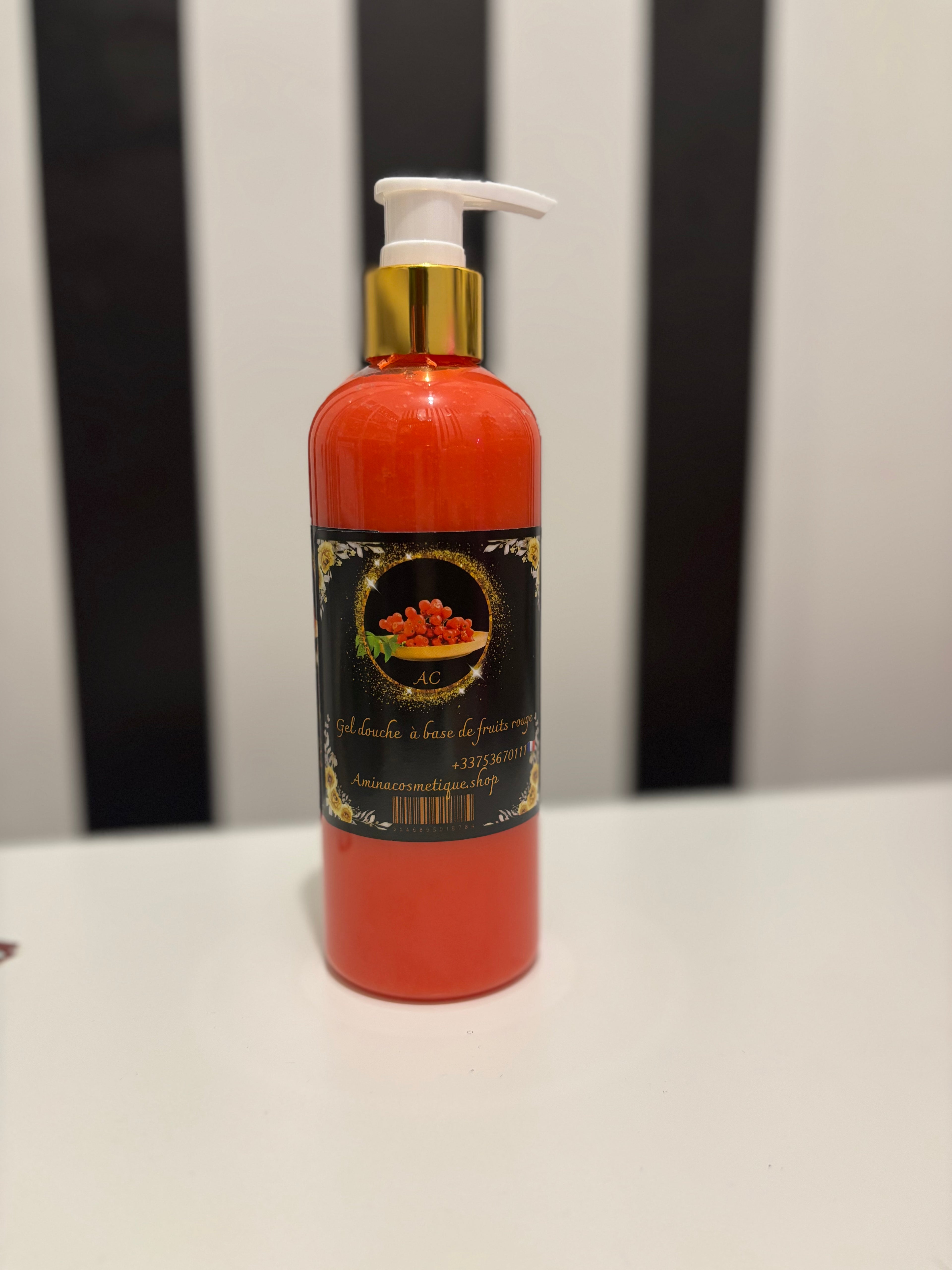 GEL DOUCHE FRUITS ROUGES – TOUT TYPE DE PEAU 300ml
