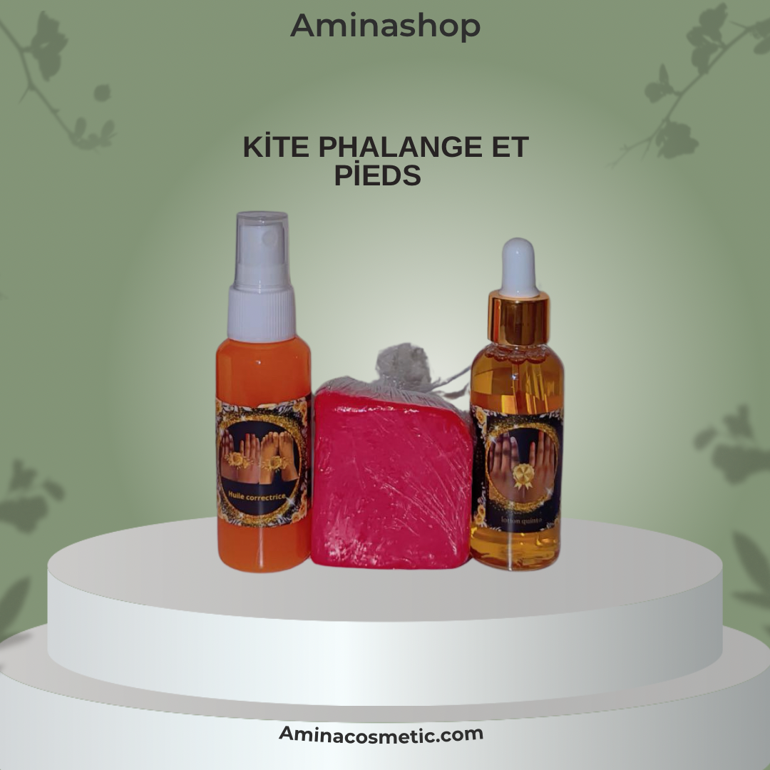 Kit phalanges, sombre et pieds sombre ￼