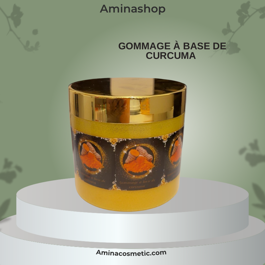 GOMMAGE AU CURCUMA – TOUS TYPES DE PEAUX 500ml