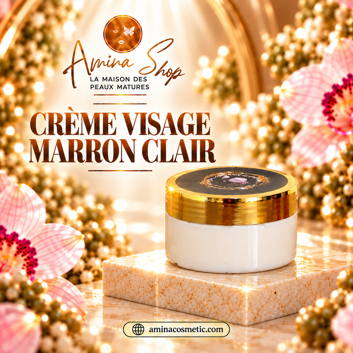 CRÈME VISAGE – TEINT MARRON & MARRON CLAIR
