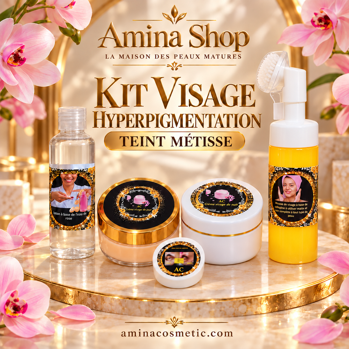 KIT VISAGE HYPERPIGMENTATION | TEINT métisse