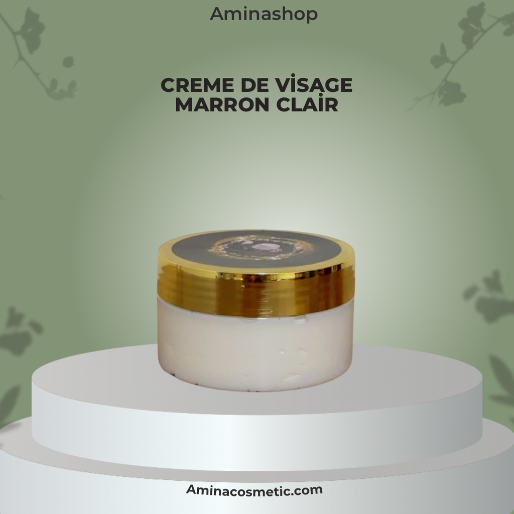 CRÈME VISAGE – TEINT MARRON & MARRON CLAIR