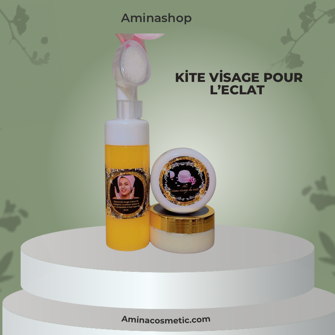 Kit Visage clarifiant marron claire