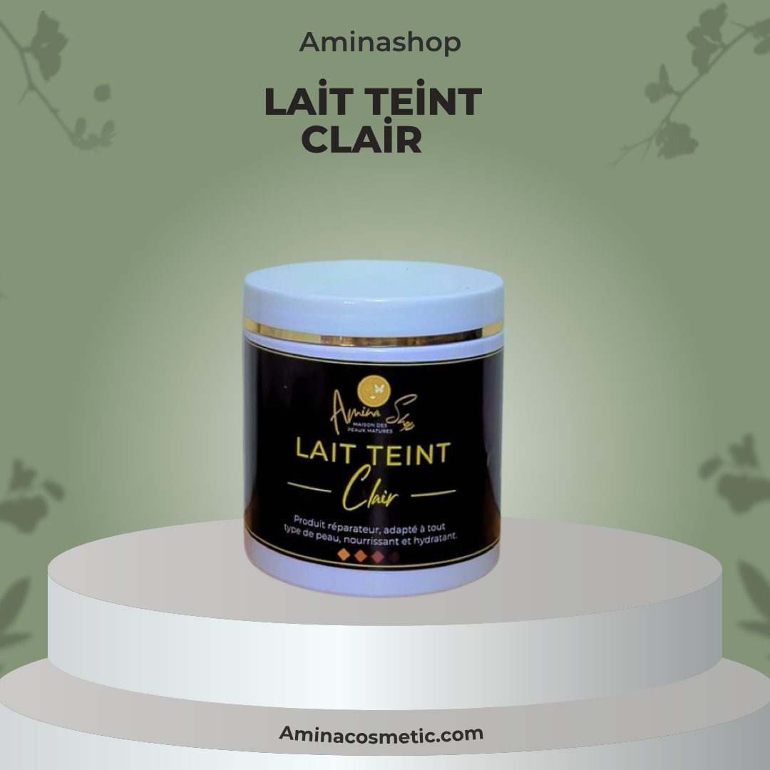 Lait du corps, 500 ML, teint clair ￼sans crème de visage