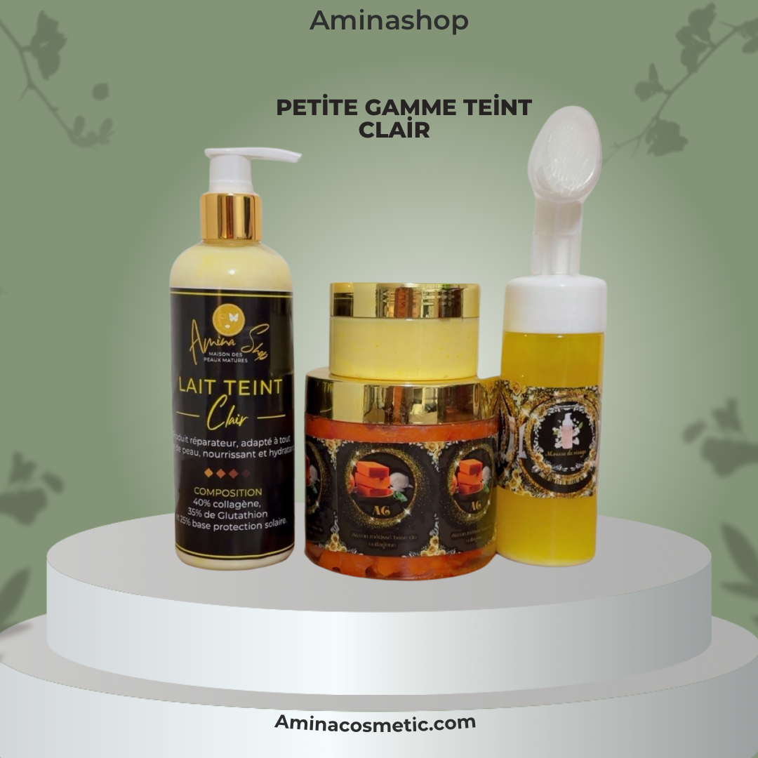 Petite gamme teint clair