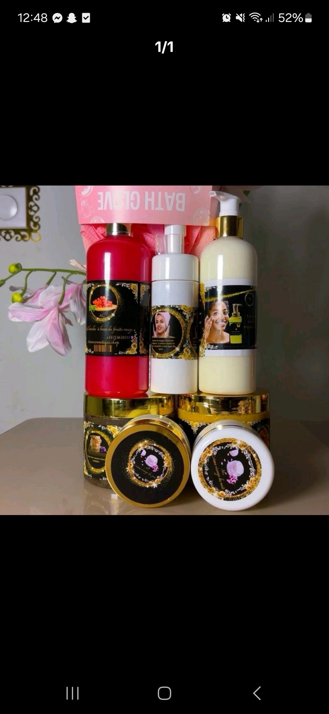 GAMME FEMME RÉPARATRICE – TEINT MARRON CLAIR avec un lait 500ml